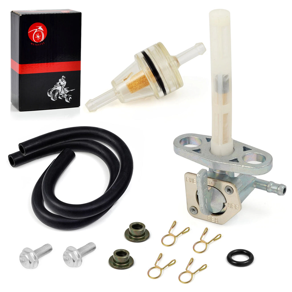 Fuel Tank Petcock Valve Switch & Air Filter for Honda CRF80F CRF100F (2004–2013)
