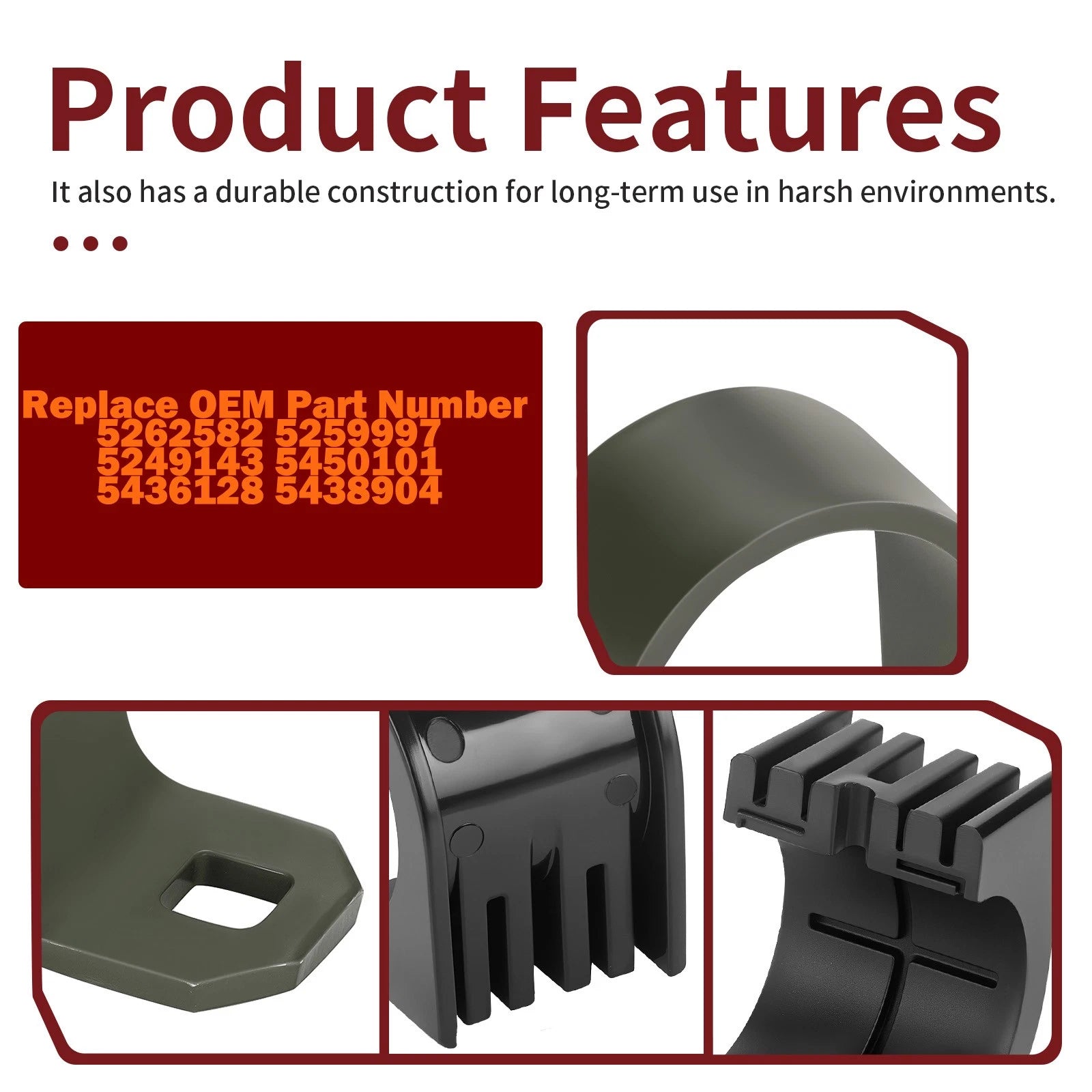 Steering Post Bushing w/ Strap Bracket for Polaris Sportsman XP 1000 (2015–2025)
