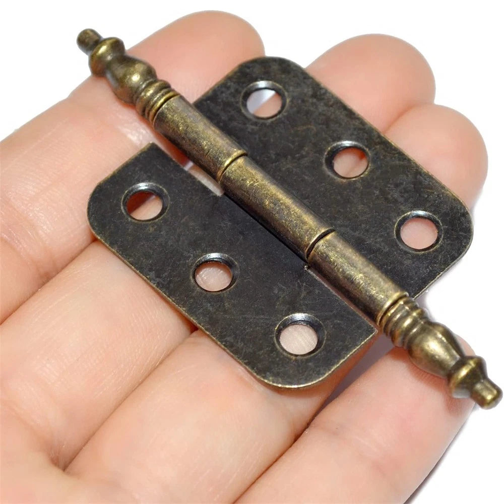 2pc Butt Hinges for Cabinet Cupboard Toolbox Door Hardware