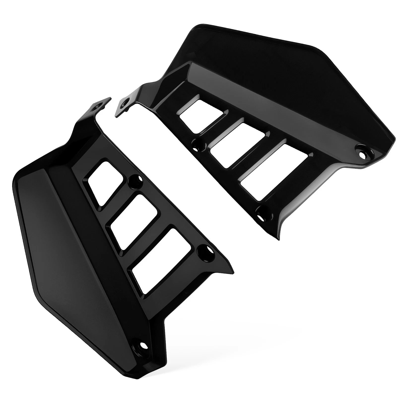 Radiator Shrouds for Honda ATC250R (1985–1986) Black Plastic Guards