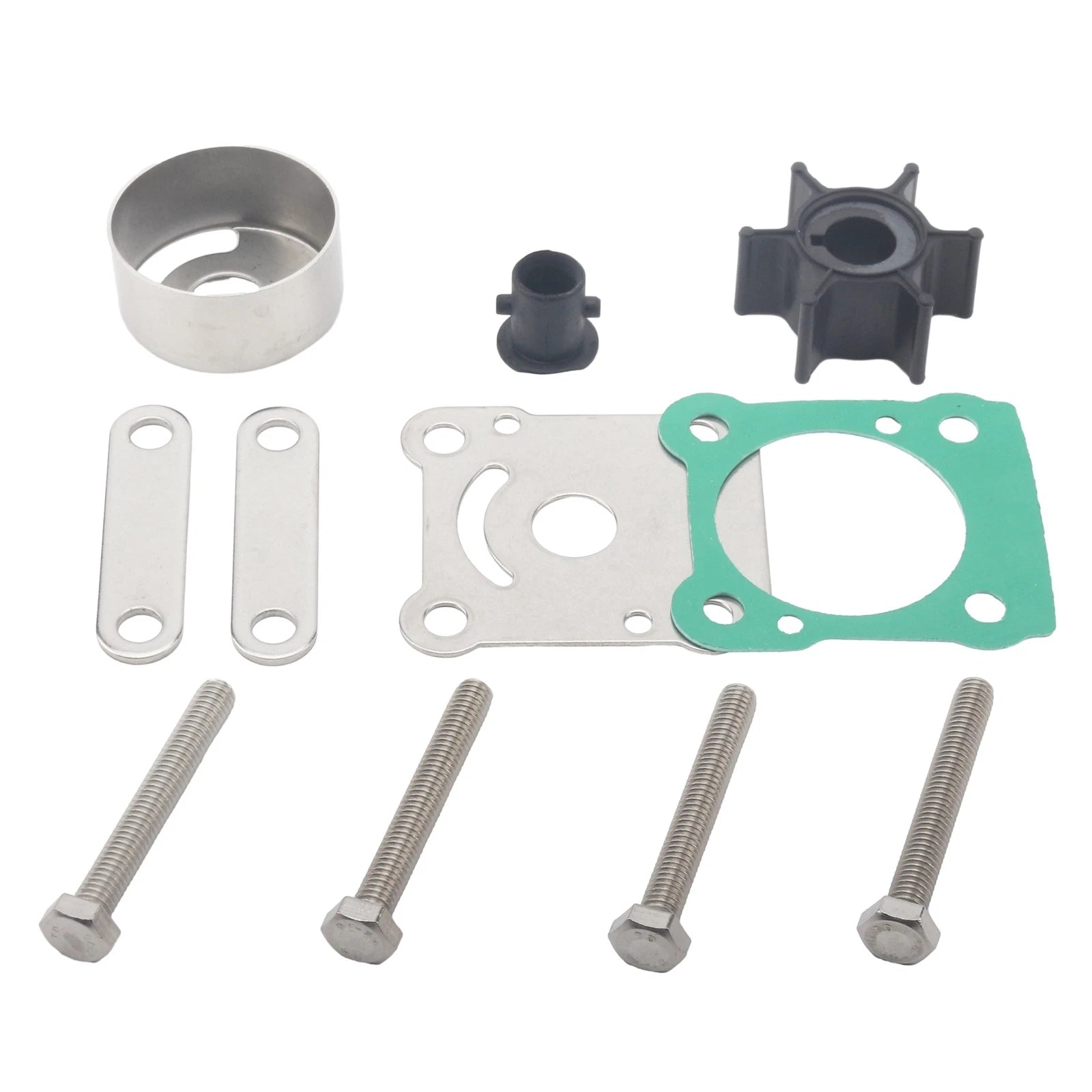 Water Pump Impeller Repair Kit for Yamaha Outboard (6N0-W0078-A0, 6N0-W0078)