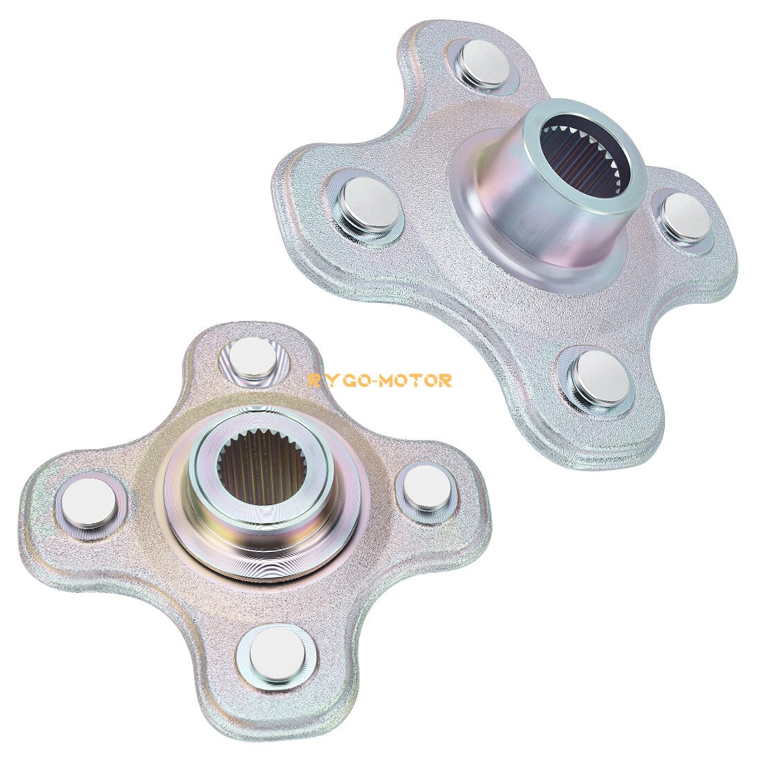Set of 2 Rear Wheel Hubs for Yamaha Wolverine 350, Grizzly 350 (2006–2011)