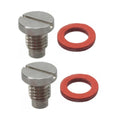 Set of 2 Drain Lugs for Yamaha 25-100 HP Lower Unit (N/A) 688-45341-10