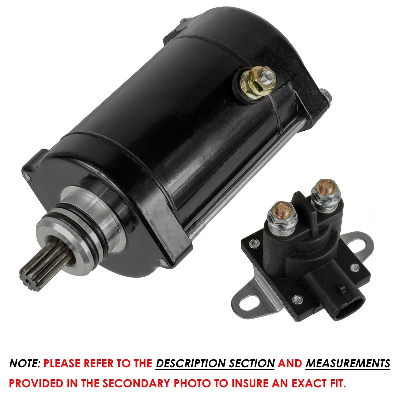 Starter & Relay Solenoid for Seadoo Rx Di X 951 (2000–2003)