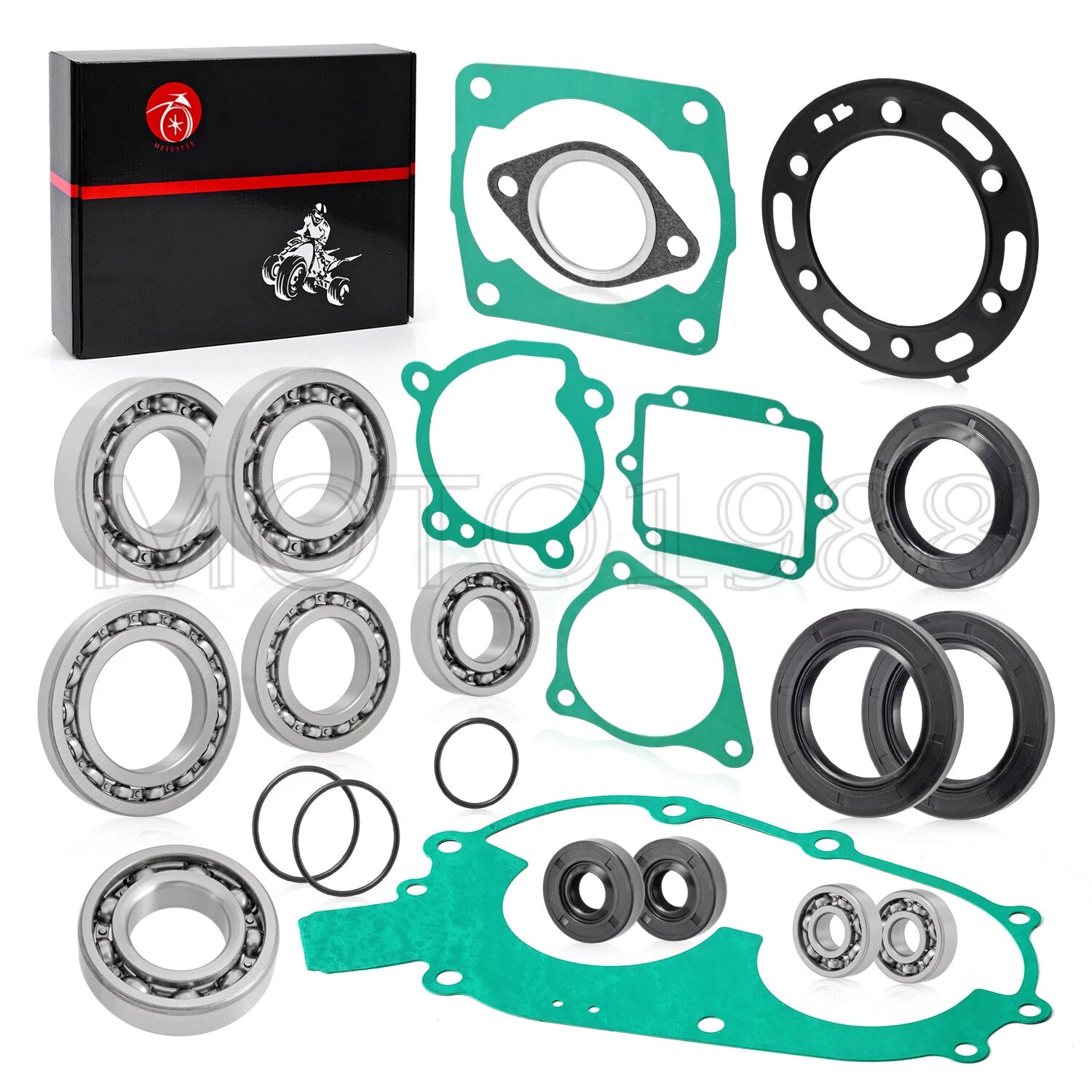 Engine Bearing Seals Gasket Rebuild Kit for Polaris Sportsman 400 (2000–2005)