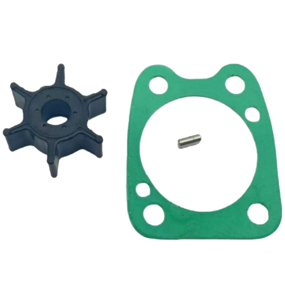 Water Pump Impeller & Gasket for Yamaha 4-6 HP 4-Stroke Outboard (1996-2006) 6E0-44352-00
