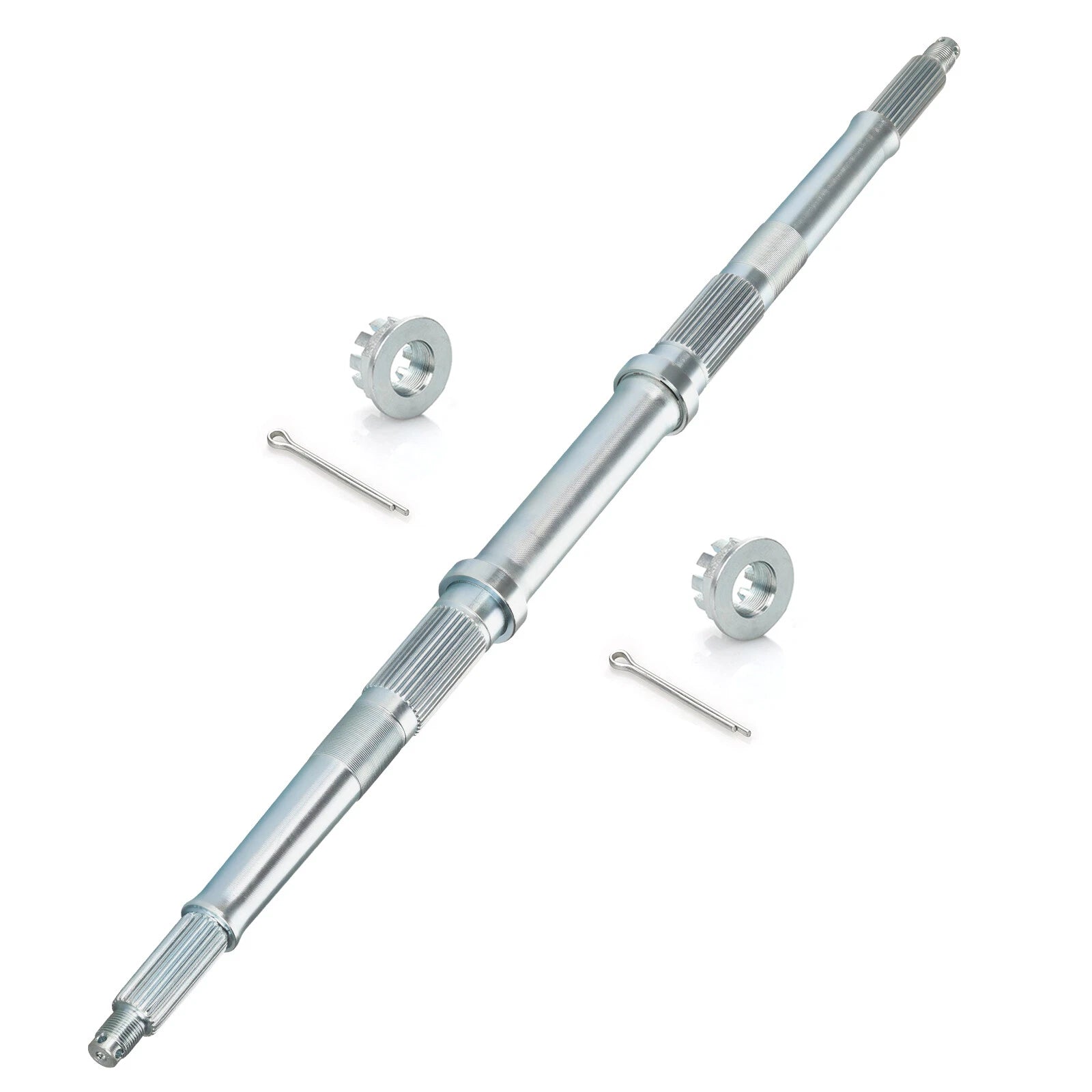 Rear Wheel Axle Shaft + Nut Kit for Honda TRX300 TRX300FW (1993–2000)