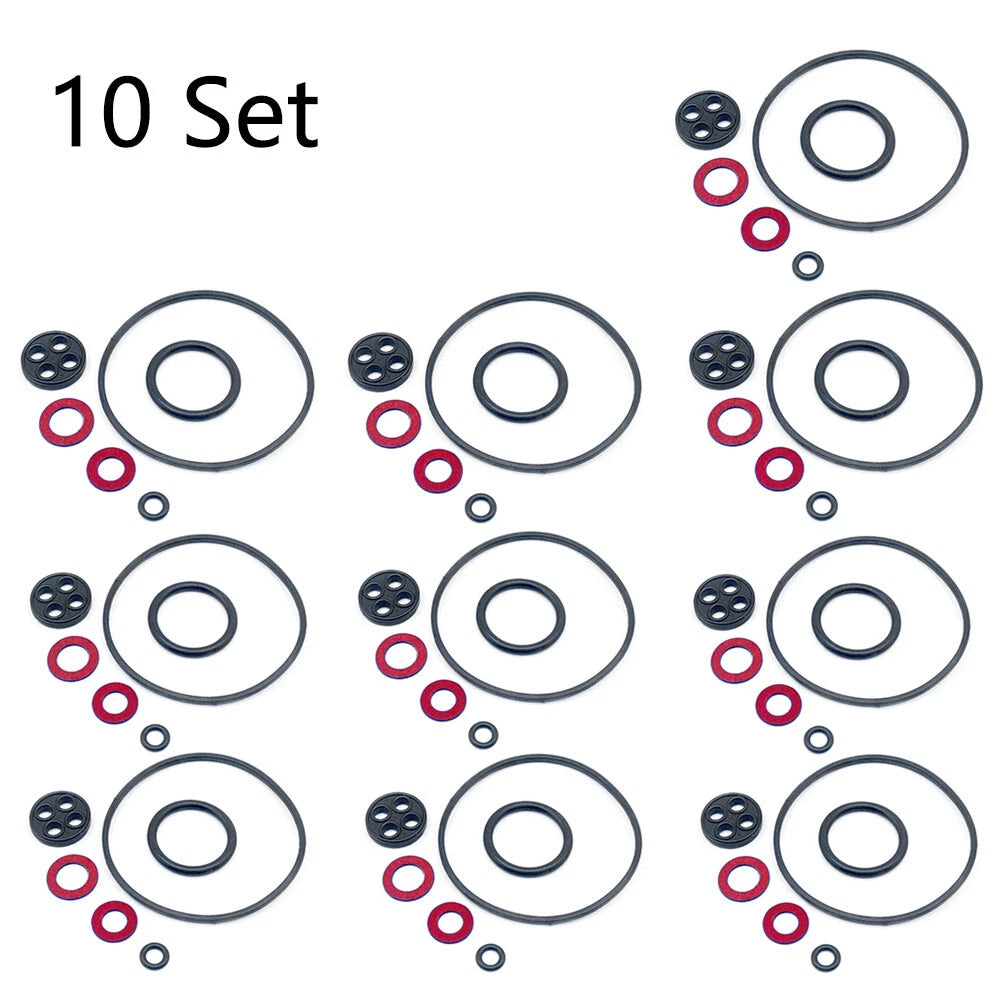 10x Carburetor Bowl Gasket Kit for Honda GX110 GX120 GX140 GX160 GX200 (N/A)