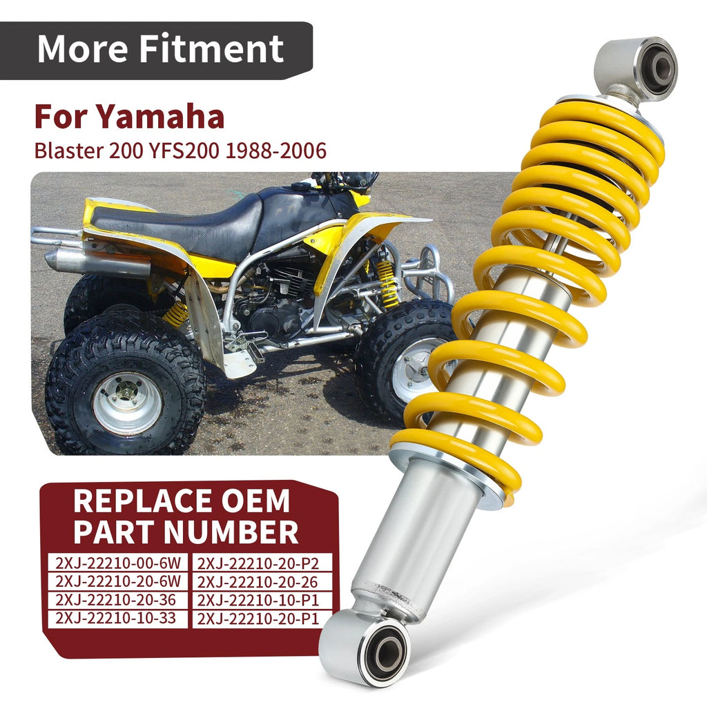 2X Rear Shock Absorber for Yamaha Blaster YFS200 (1988–2006) 2XJ-22210-20-36