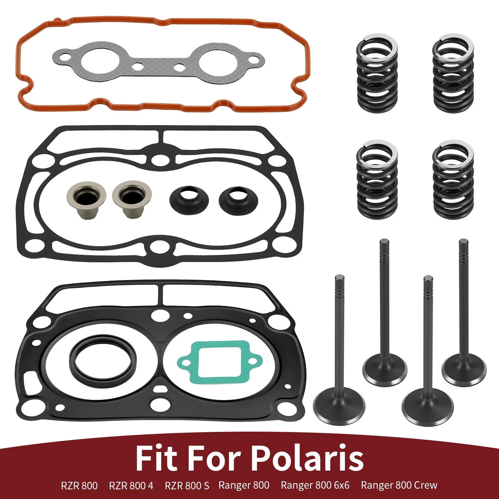 Cylinder Head Gasket Valve Kit for Polaris Ranger 800 6x6 (2013–2016)