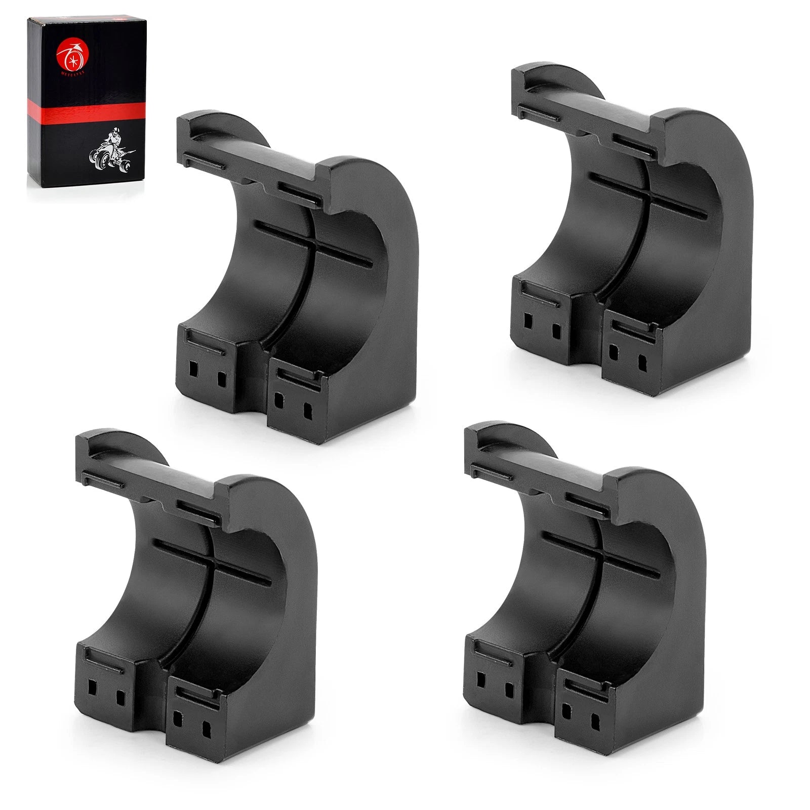 Set of 4 Rear Stabilizer Bushing Bar 28.5mm for Polaris RZR XP 4 Turbo (2016–2021)