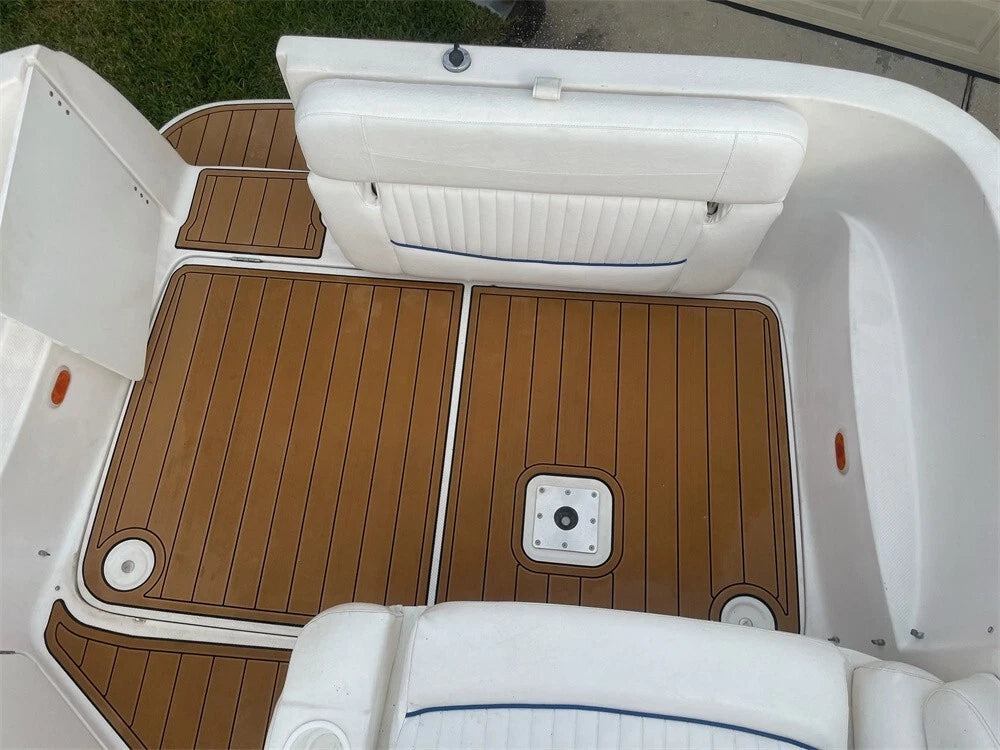 EVA Foam Faux Teak Deck Floor Pad Mat for Bayliner Trophy 2052 (2004)