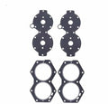 2X Head Cover Gasket Set for Evinrude Johnson V4 318358 (88–140 HP)