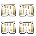 4X Carburetor Repair Kit for Kawasaki KVF360C Prairie Camo (2003–2012)