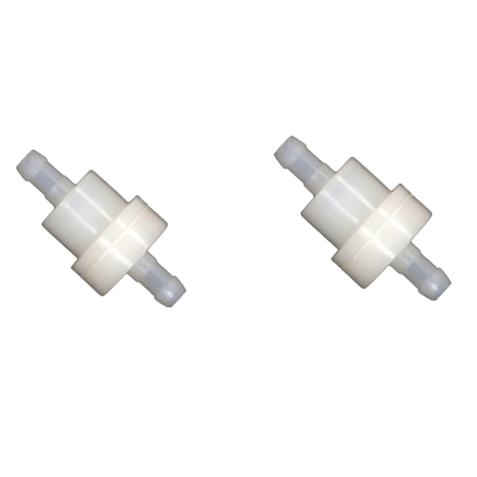 2Pcs Inline Fuel Filter for Yamaha 9.9hp (646-24251-02) & Mercury (35-80365M, 18-7713)