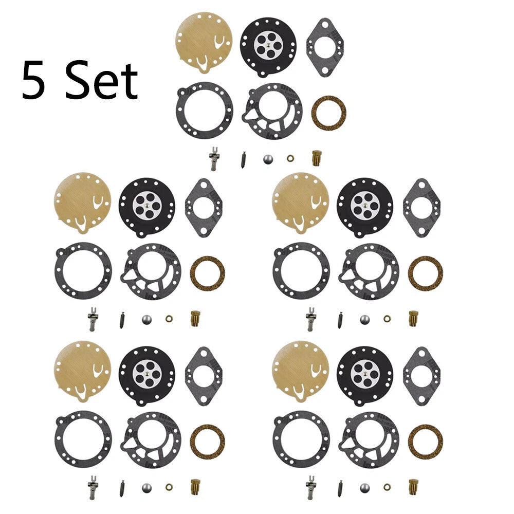 Set of 5 Carburetor Kits for Stihl 08 TF350 TS350 HL292 HL327 (RK-114HL)