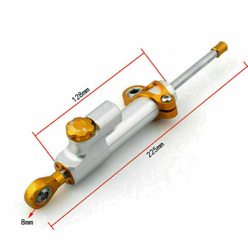 CNC Adjustable Steering Damper Stabilizer for Universal Motorcycle (T9)