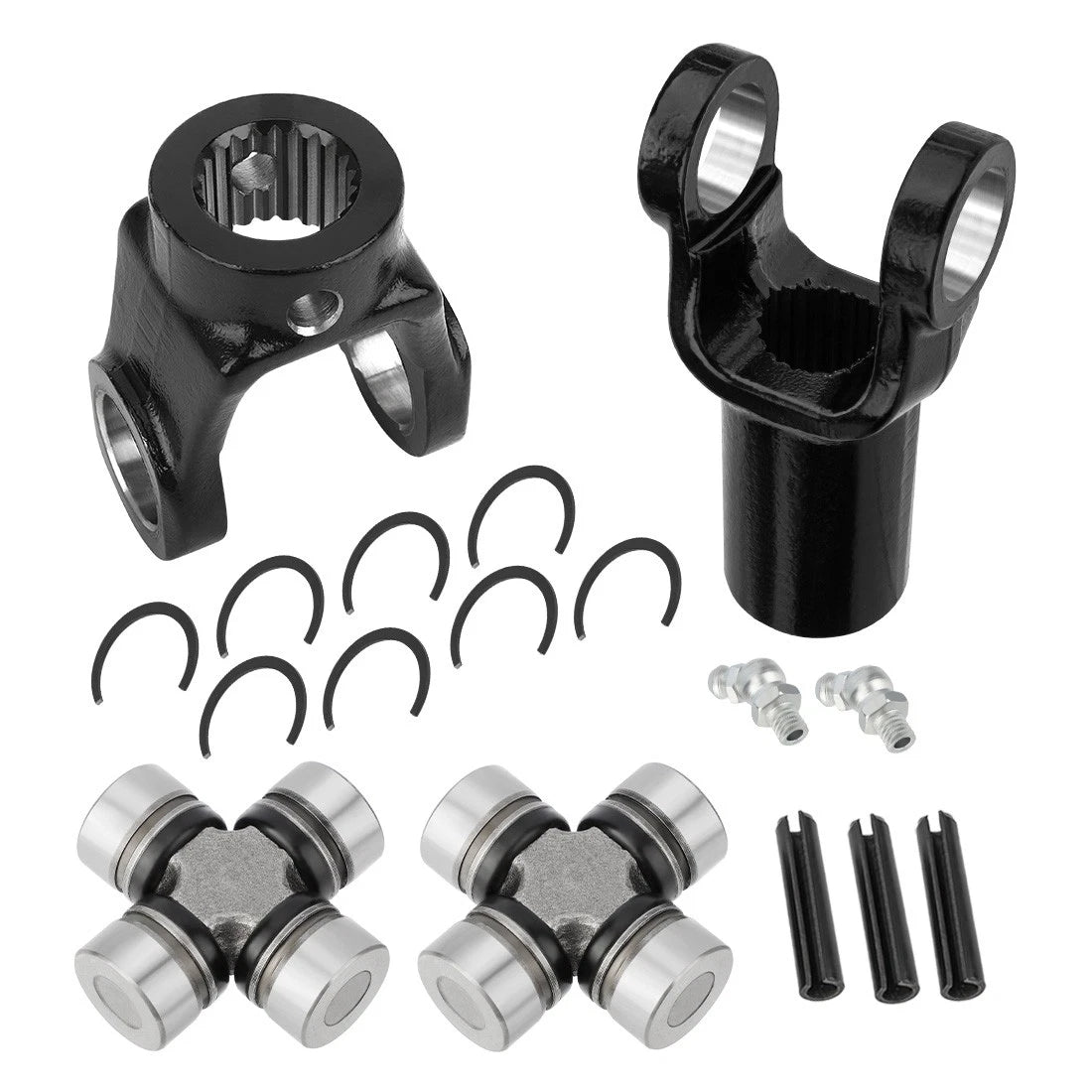 2X Front Prop Shaft Yoke & U-Joint for Polaris RZR 800 (2008–2014) #3260133