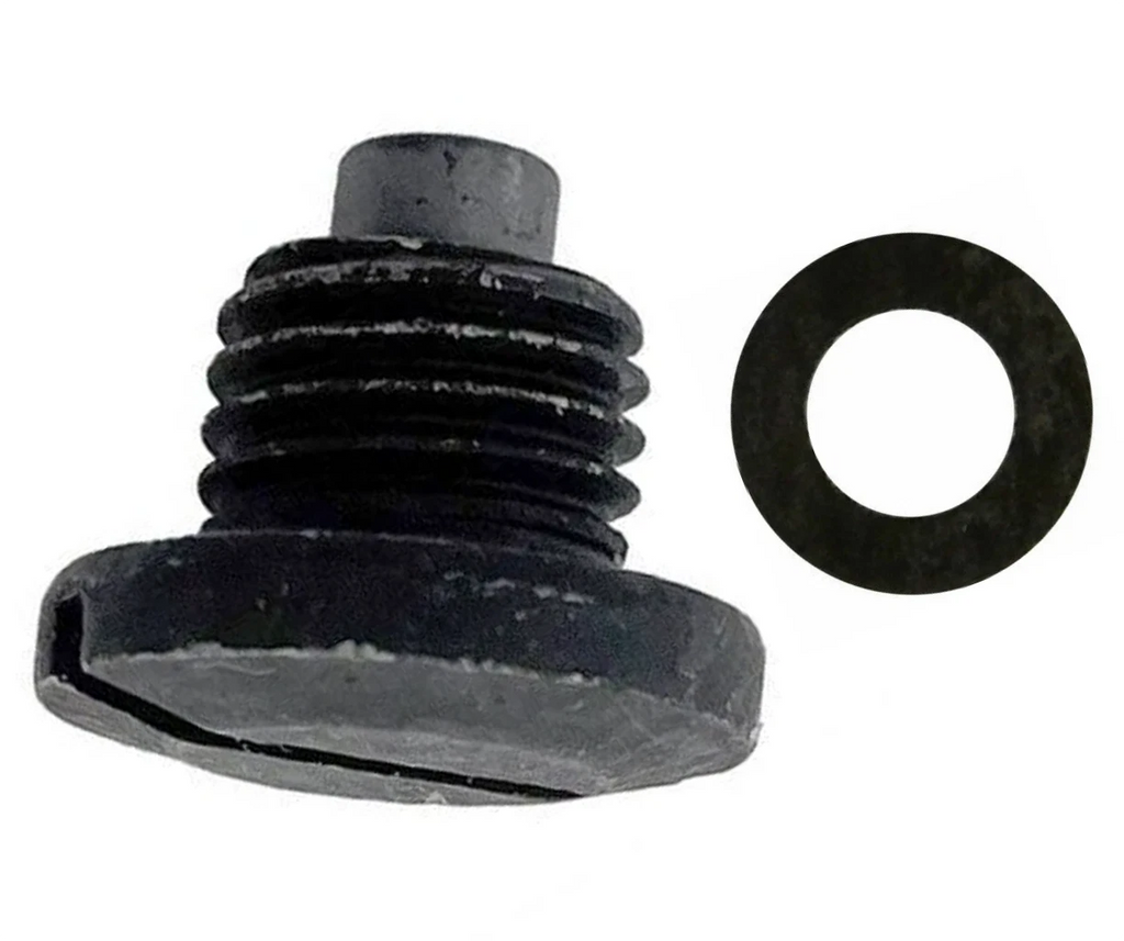 Magnetic Gear Oil Drain Plug with Gasket for Suzuki (4-Stroke) (55128-93L00, 09168-10034)