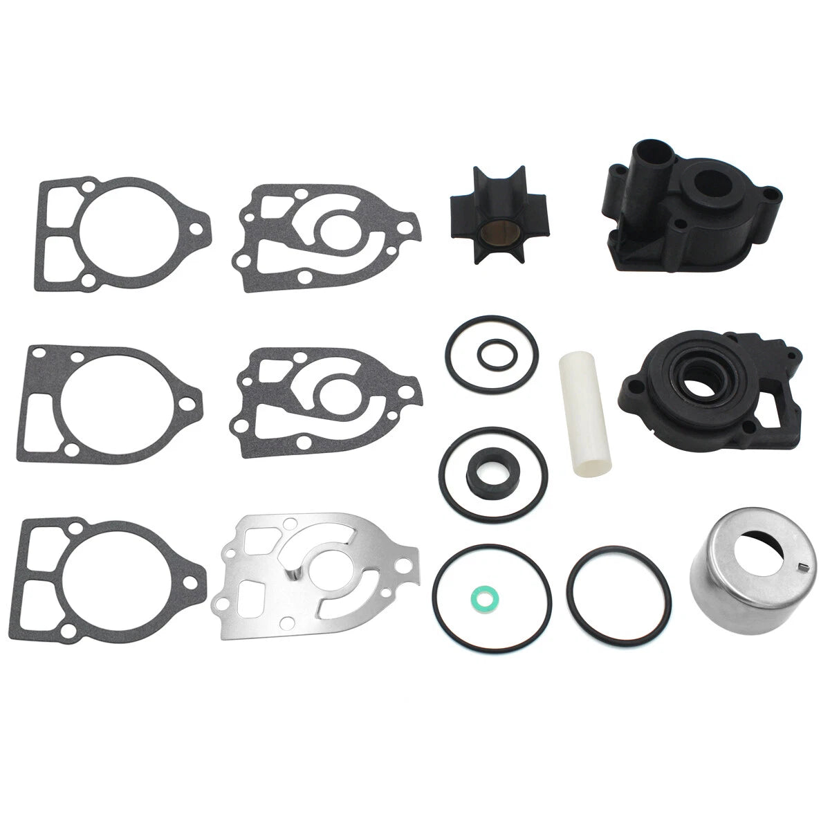 Water Pump Kit for Mercury Mariner V6 150 175 200 220 225HP (1990–2006) 46-96148A5