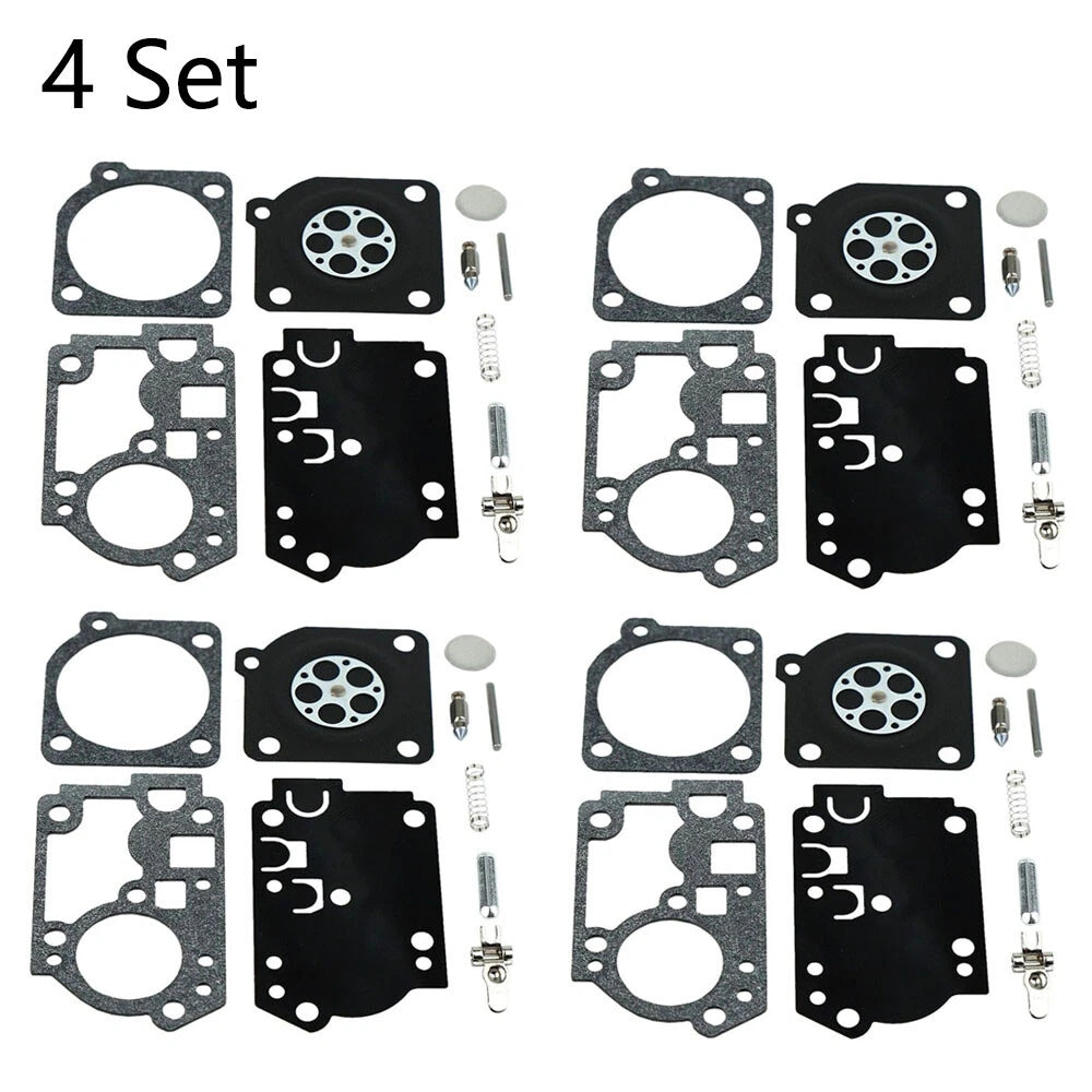 Set of 4 Carburetor Gasket Kits for ZAMA RB-156 C1U-W43 C1U-W45
