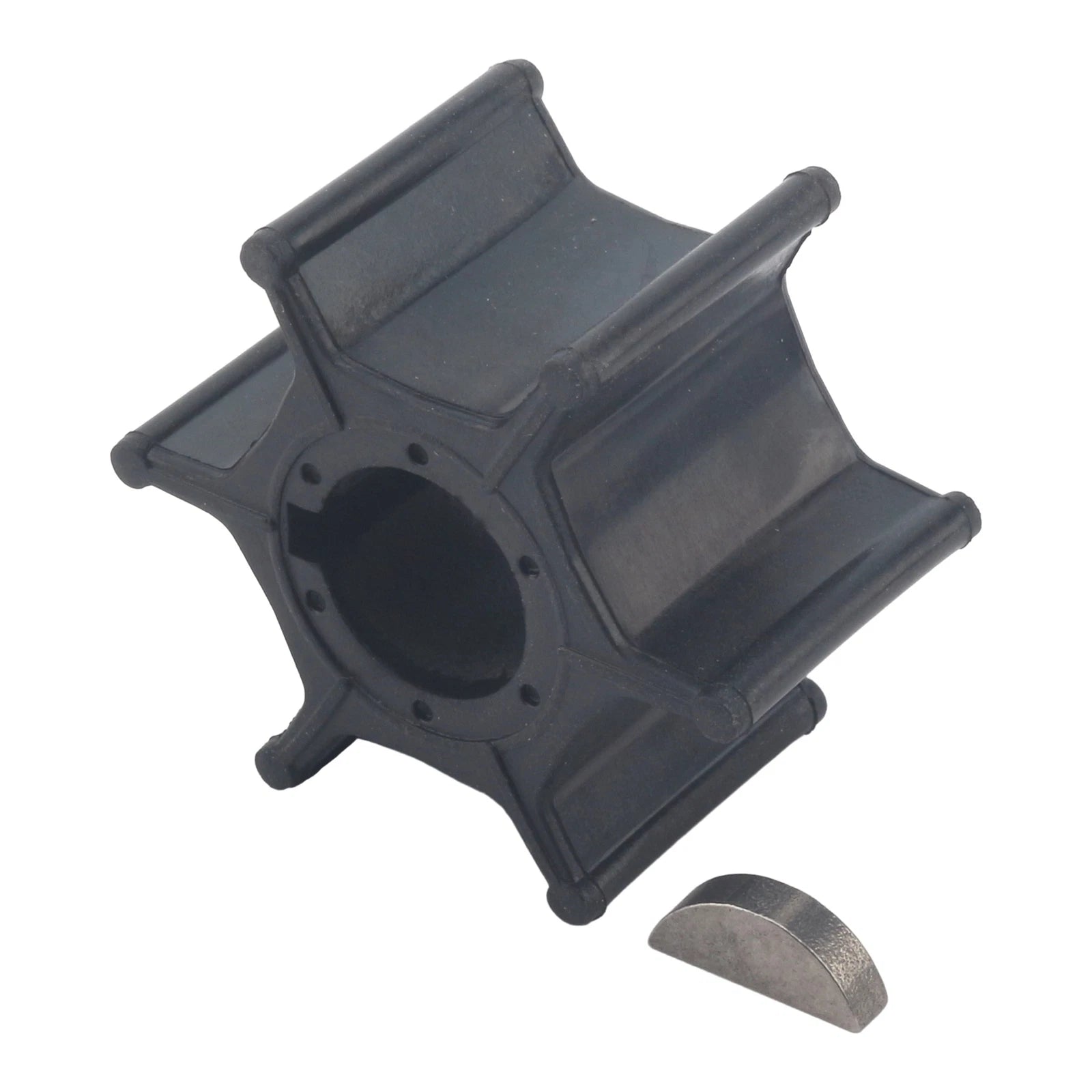 Water Pump Impeller & Key for Suzuki 8 9.9 15 HP (4-Stroke) (17461-939M0)
