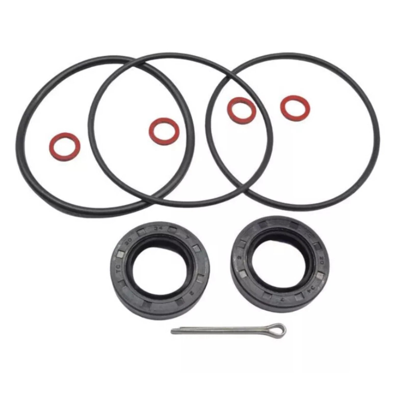 Lower Unit Gearcase Seal Kit for Yamaha Outboard (93101-20M07, 93210-64ME7)