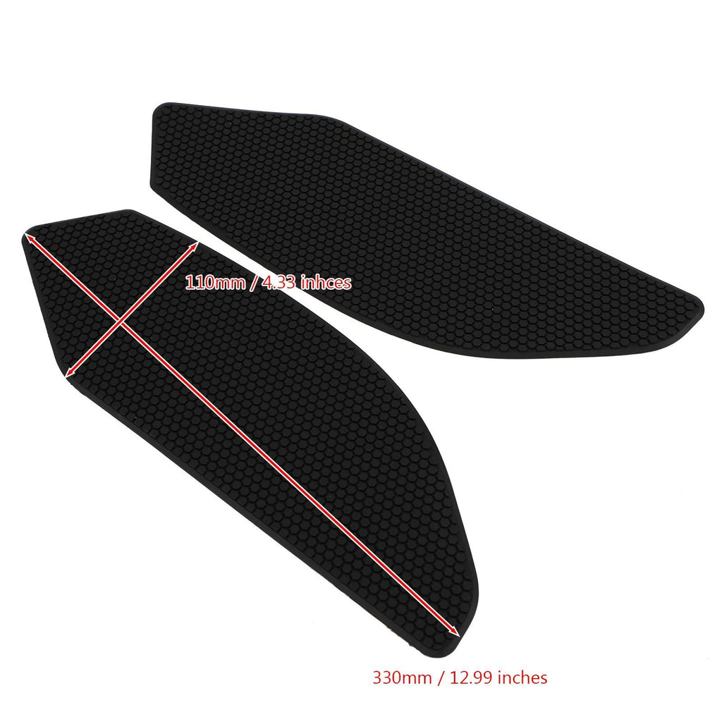 Tank Pads Traction Grips Protector for Suzuki GSX-S 1000/F (2014–2019)