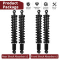 Set of 2 Front & Rear Shock Absorbers for Honda Foreman 500 4x4 ES (2005–2011)