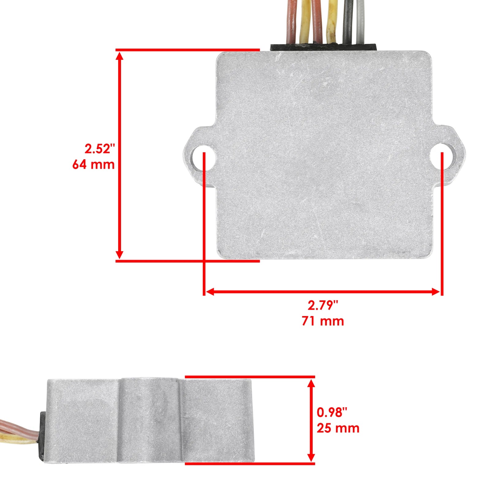 Regulator Rectifier for Mercury Marine 60Hp (2001–2006)