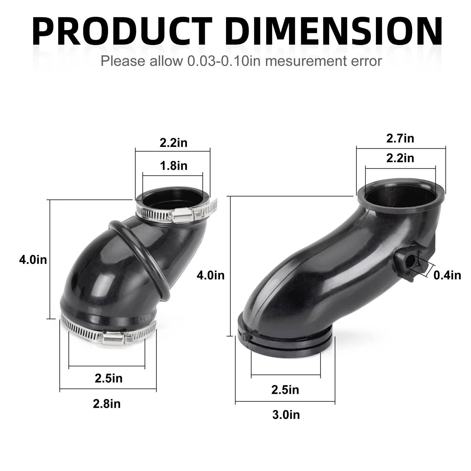 Intake Boot for Yamaha Wolverine 350 (1995–2005)