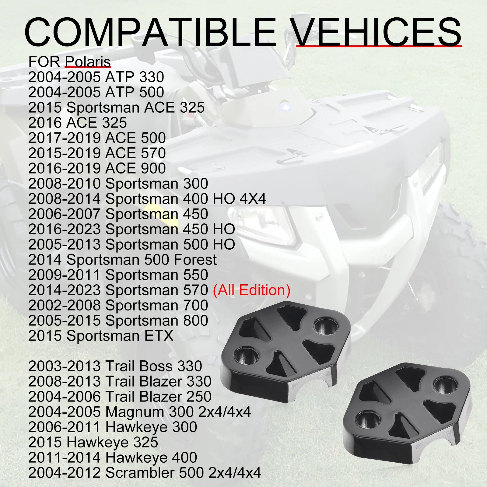 Gear Selector Mount for Polaris Magnum 330 (2004–2005)