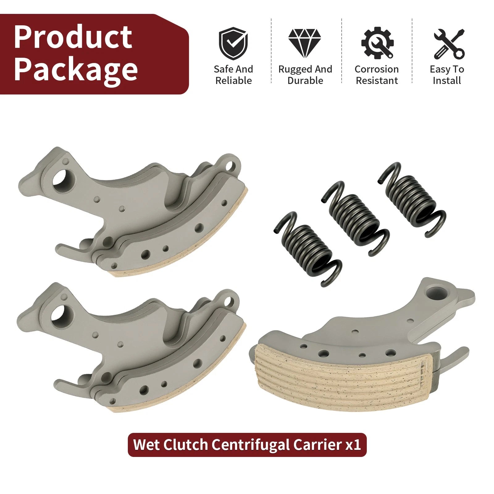 Wet Clutch Centrifugal Carrier for Suzuki Ozark QuadSport 250 (2002–2006)