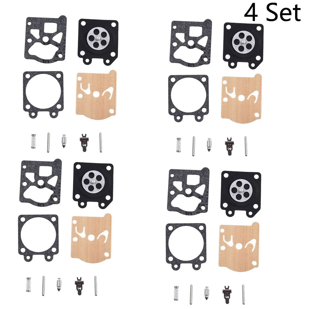 Set of 4 Carburetor Repair Kits for Stihl 021 023 MS210 MS230 Walbro K11-WAT