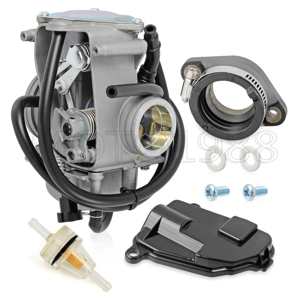 Carburetor & Intake Manifold Boot for Honda TRX350 FourTrax 350 (1986–1987)