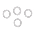 Set of 4 Plastic Drain/Fill Plug Washers for Johnson Evinrude 311598 (Lower Unit)