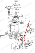 Stop Solenoid for Volvo Penta Diesel 41 Marine Engine (876614, 844187)
