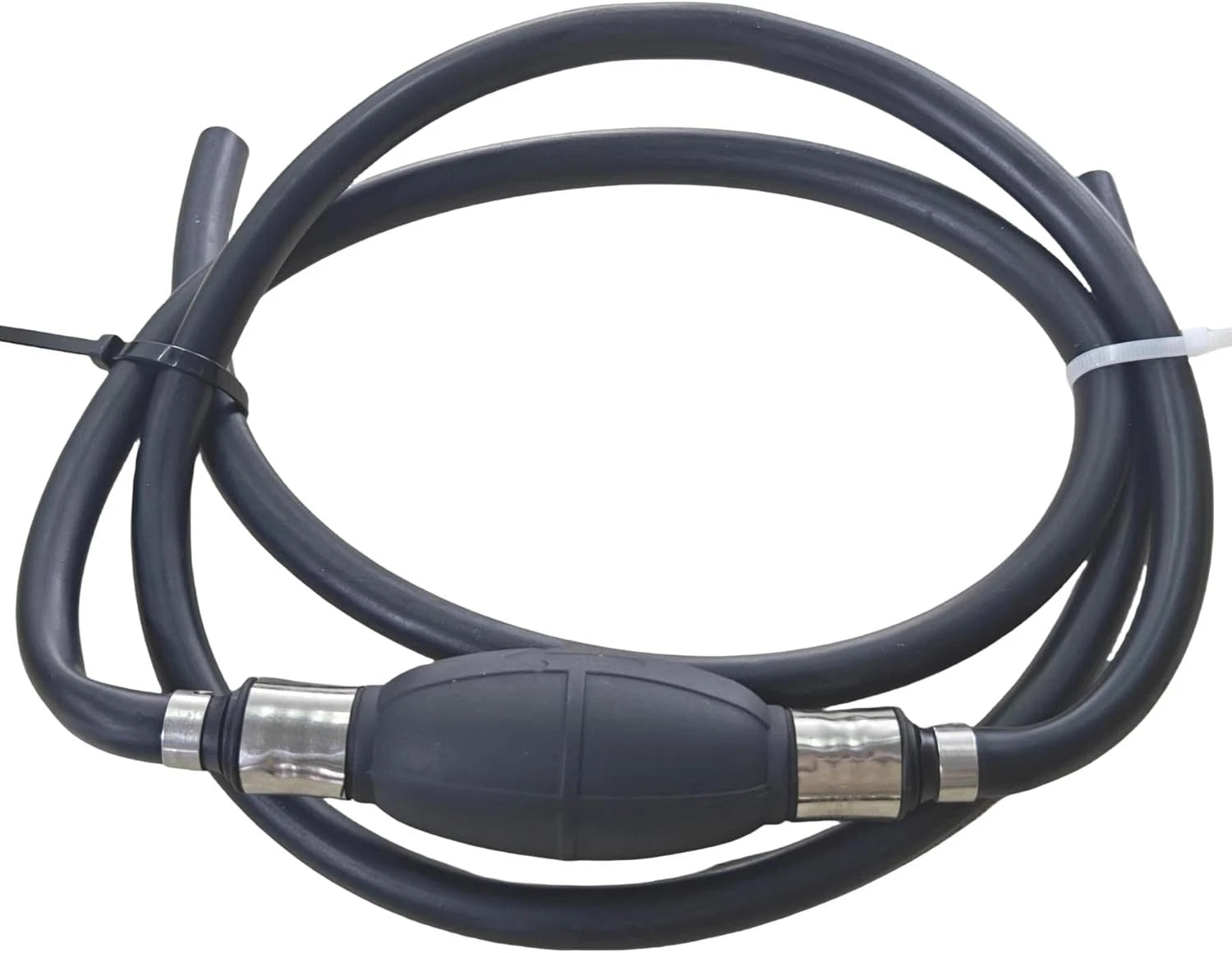 Fuel Hose Line Assembly with Primer Bulb for Marine Outboard Motors (5/16")