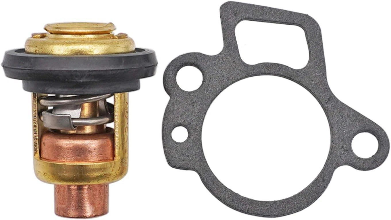 Thermostat & Gasket for Mercury 30 40 HP (Replaces 825212001, 824853, 825212, 855676003)