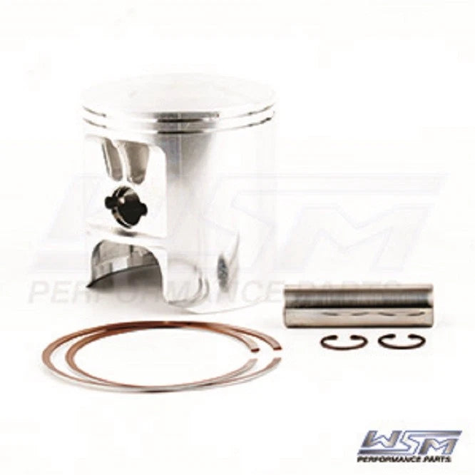 WSM Piston Kit for Suzuki Quadracer 500 (1987–1990) .25mm Over - 50-605-04K