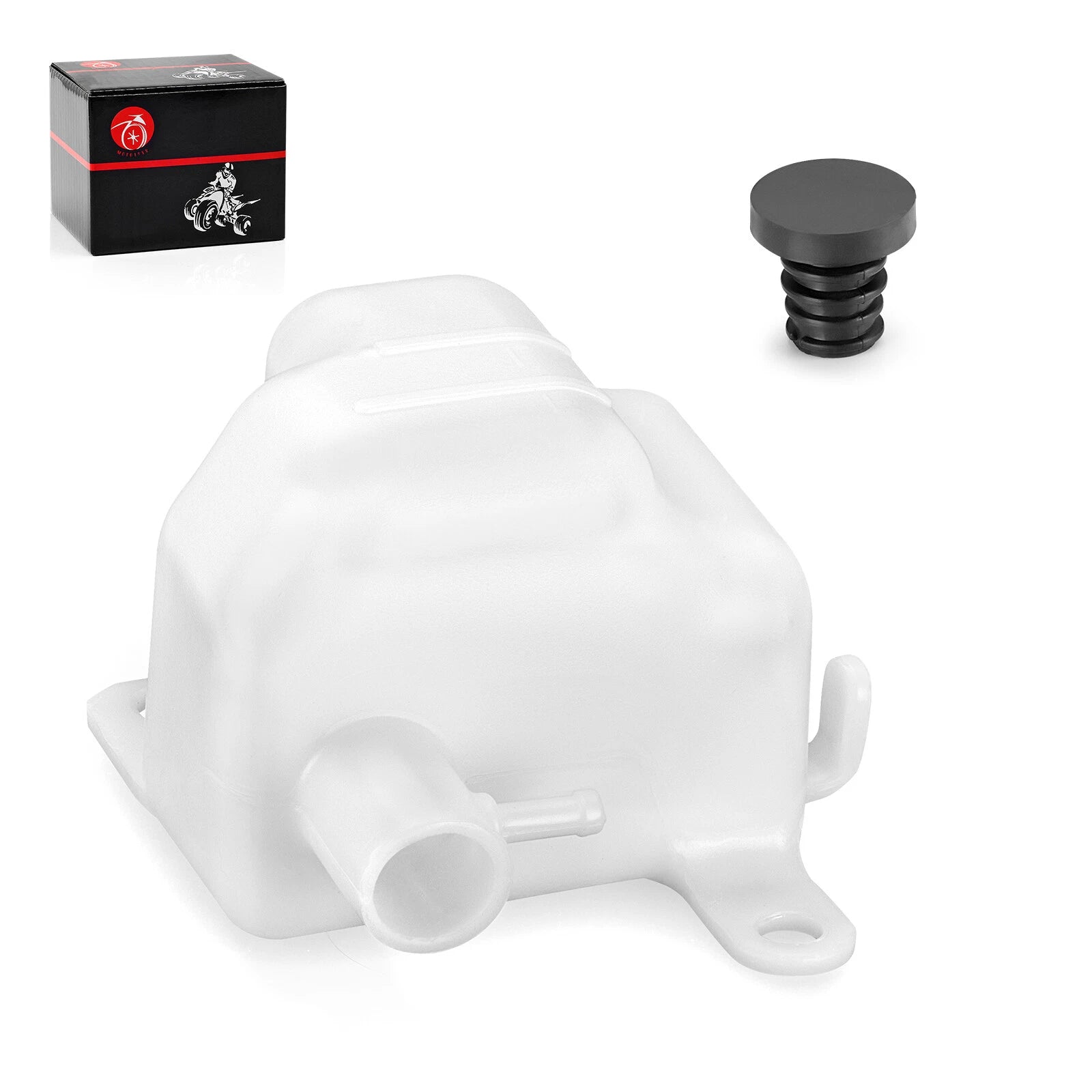 Coolant Reservoir Tank w/ Cap for Suzuki QuadRacer 450 LT-R450 (2006–2009)