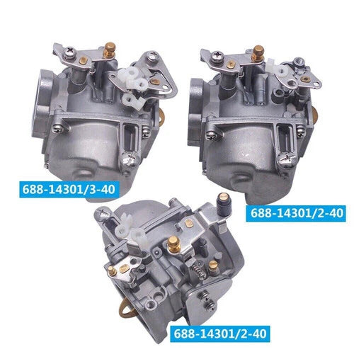 Carburetor Kit for Yamaha 2 Stroke 85HP 90HP Outboard (688-14301 14302 14303)