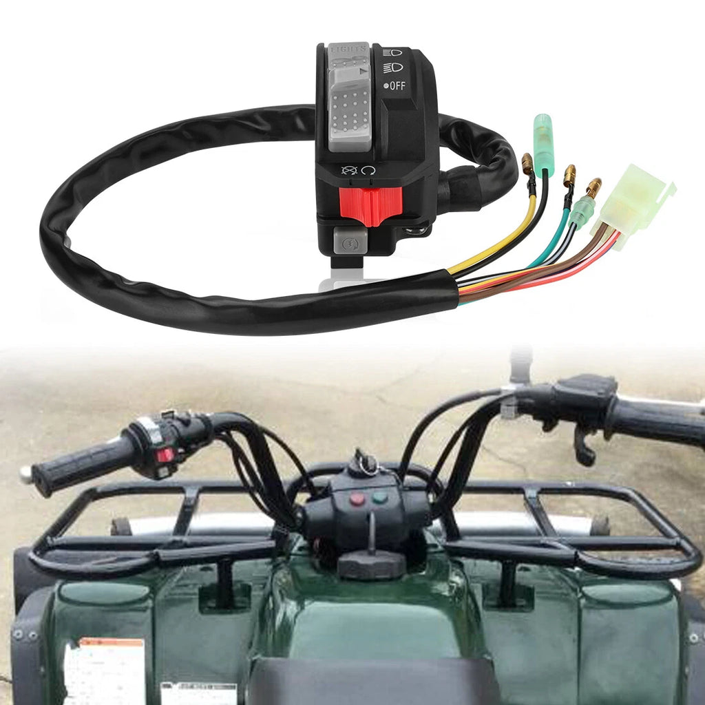 Left Handlebar Switch for Yamaha Bear Tracker YFM250X (2000–2004)