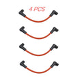 Set of 4 Spark Plug Lead Wires for Johnson Evinrude Outboard (582365, 18-5231-1)