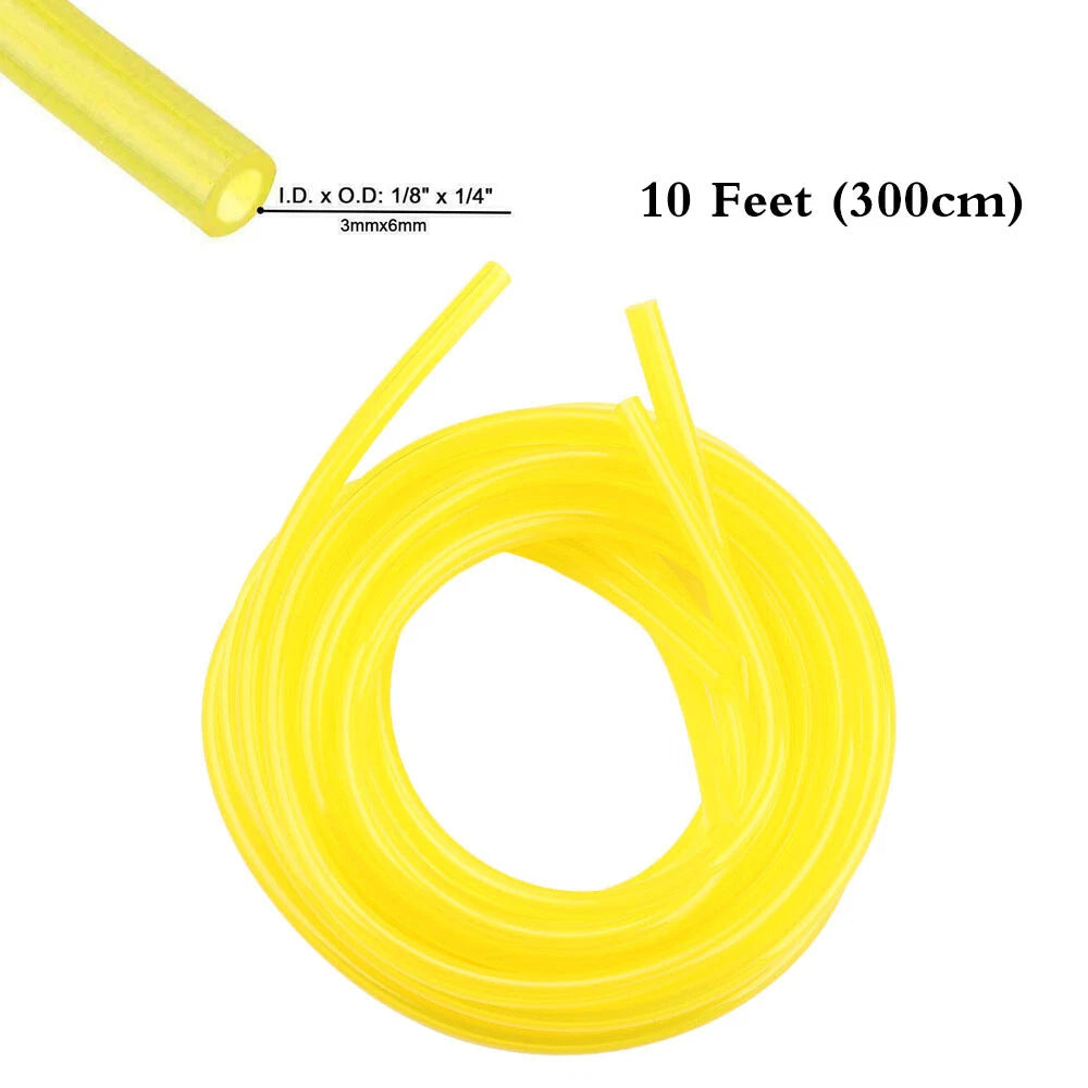 Fuel Hose for 2 Cycle Gas Engine Chainsaw, Blowers, Trimmers (10 FT)