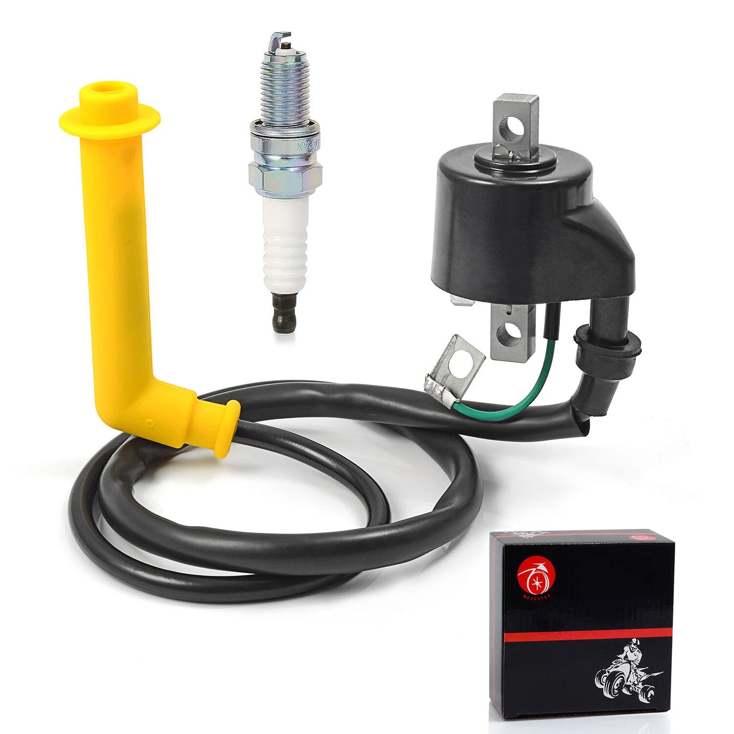 Ignition Coil Spark Plug Wire Cap for Honda Rincon TRX650 FA FGA (2003–2005)
