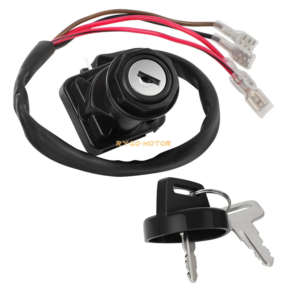 Ignition Switch with Key for Polaris (4110086, 4110140, 4110194)