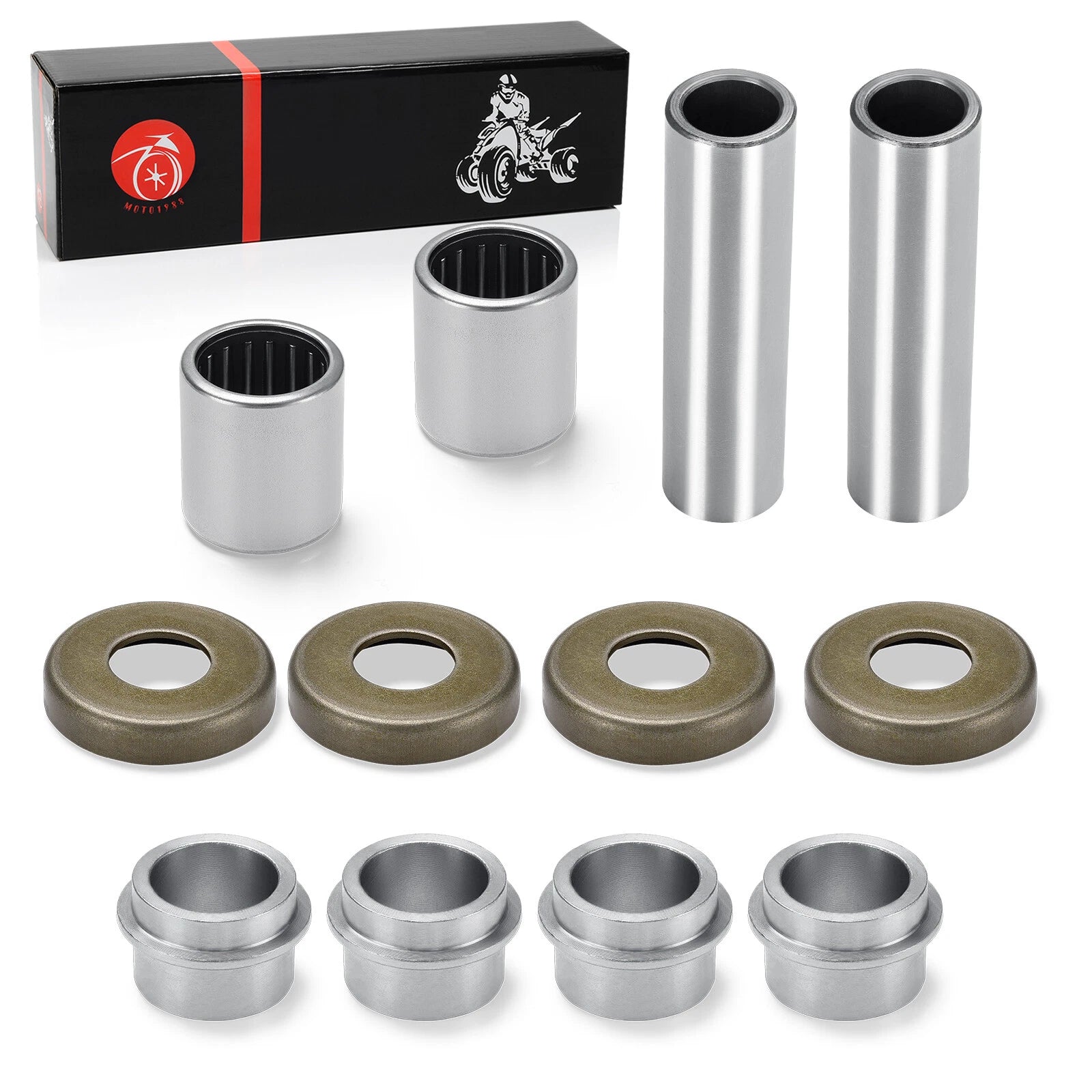 Swingarm Bearing Bushing Dust Seal Cap Kit for Honda ATC250R TRX250R (1985–1987)
