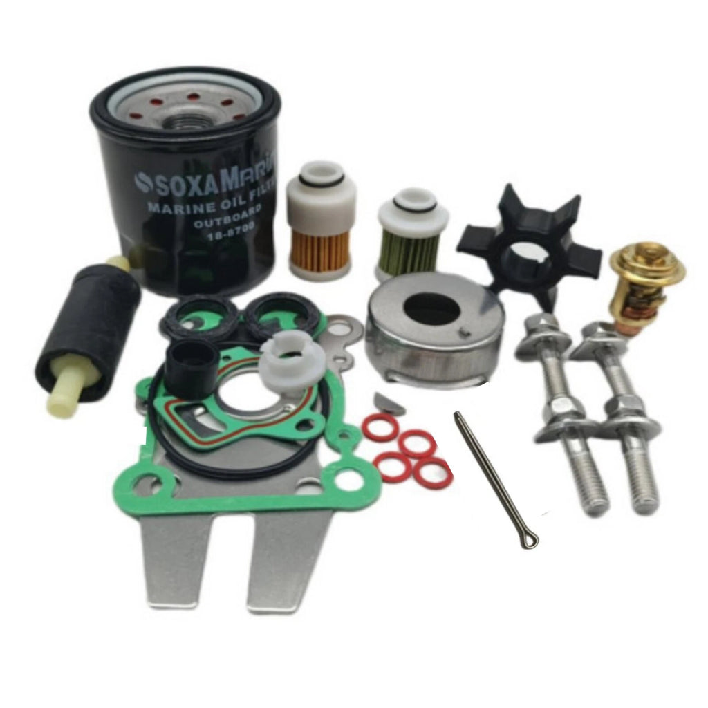 Outboard Maintenance Kit for Yamaha F50H F60A F60C F60F (2000–2023) 63D-W0078 6D8-WS24A