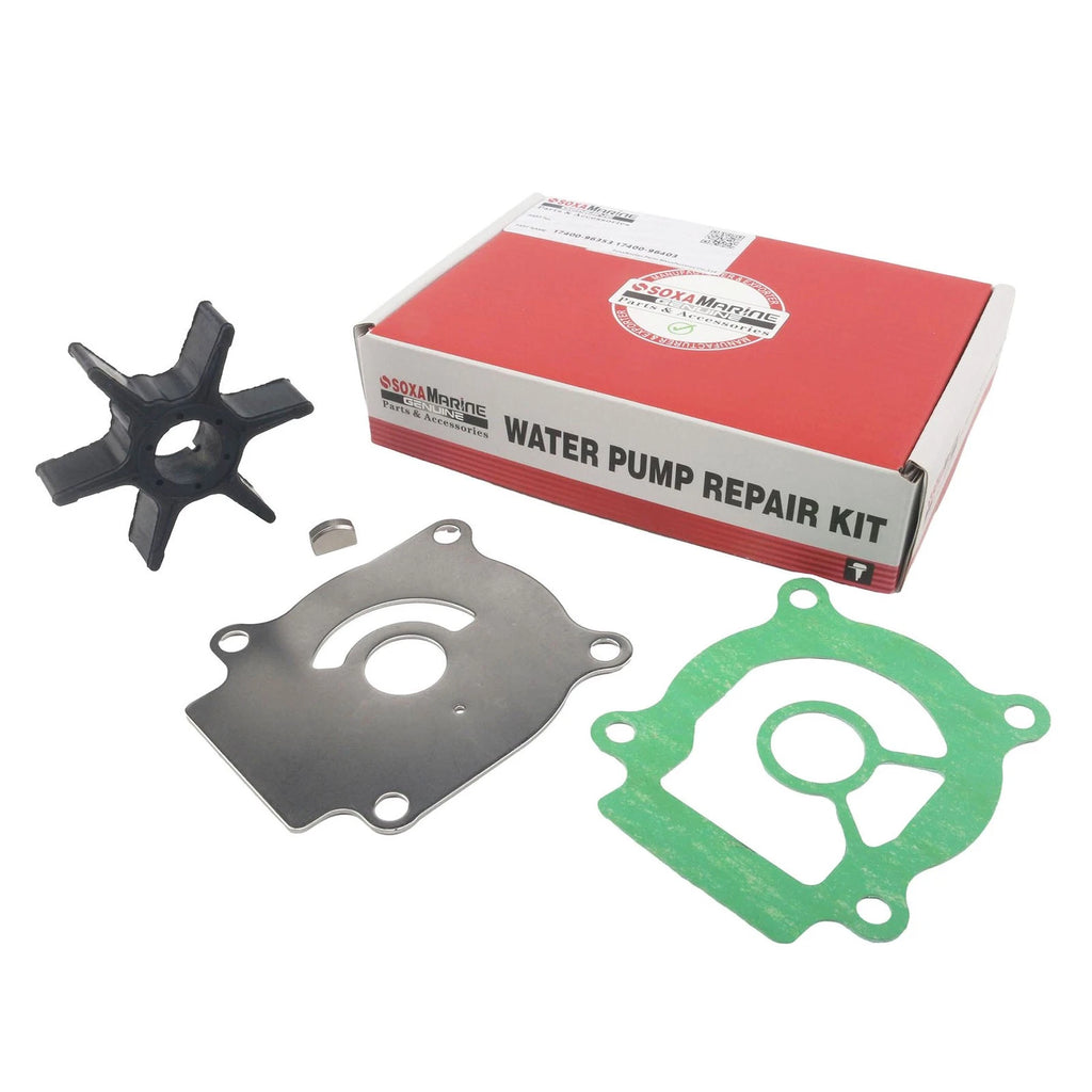 Water Pump Impeller Repair Kit for Suzuki Marine 20HP-50HP (17400-96352, 5031744)